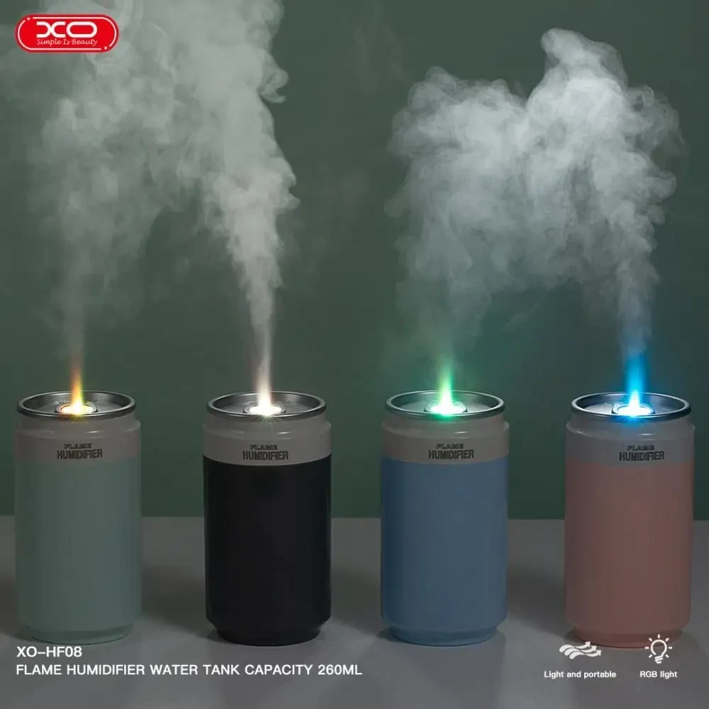 Зволожувач повітря XO HF08 Coca-Cola (260ml) Рожевий