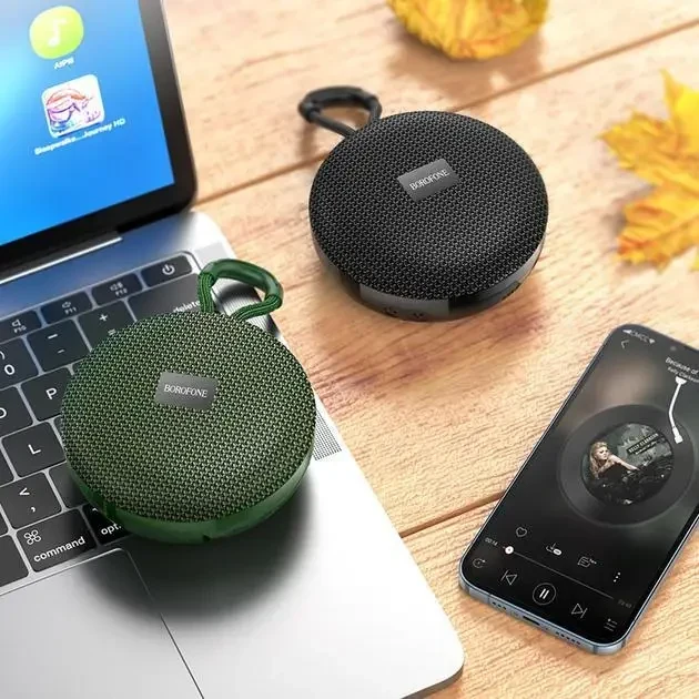 Акустична система BOROFONE BR27 5W Bluetooth Темно-зелений