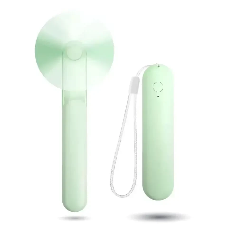 Портативний складний вентилятор Portable Small Pocket Fan М'ятний