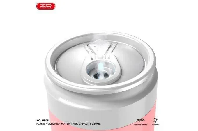 Зволожувач повітря XO HF08 Coca-Cola (260ml) Рожевий