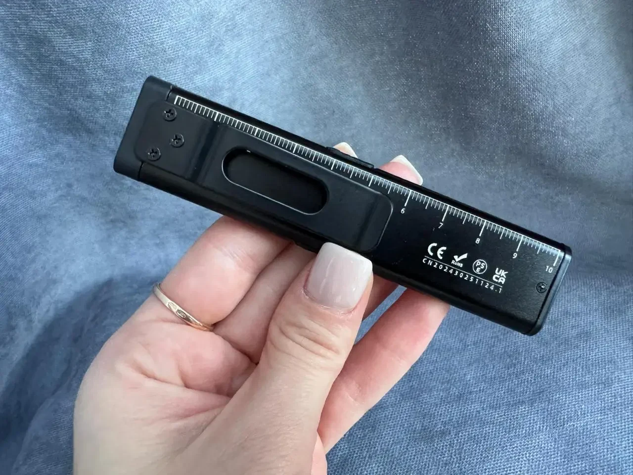 Акумуляторний Міні Ліхтарик Warsun T7 PRO LED в ультратонкому металевому корпусі з USB-C, Магнітом і Потужністю 600Lm (УЦІНКА)