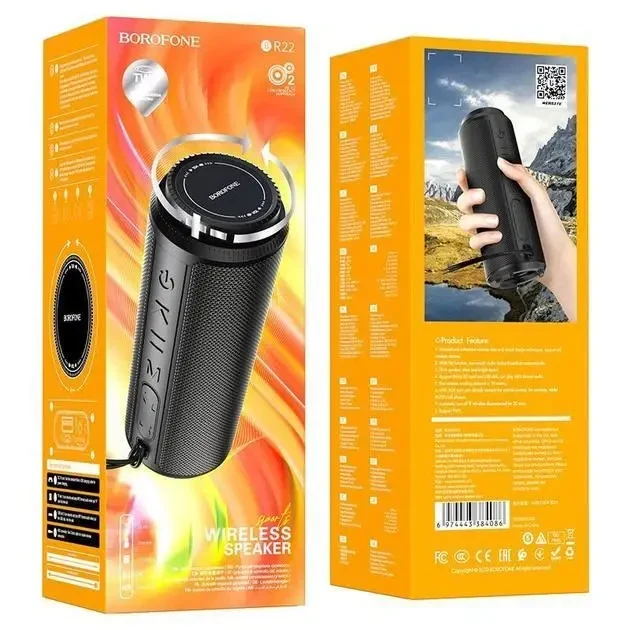 Акустична система BOROFONE BR22 10W Bluetooth Чорна