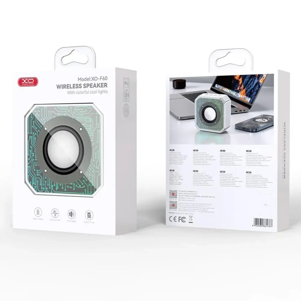 Акустична система XO-F60 Bluetooth Біла