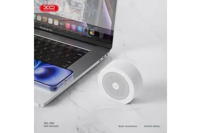 Акустична система XO-F61 Bluetooth Біла