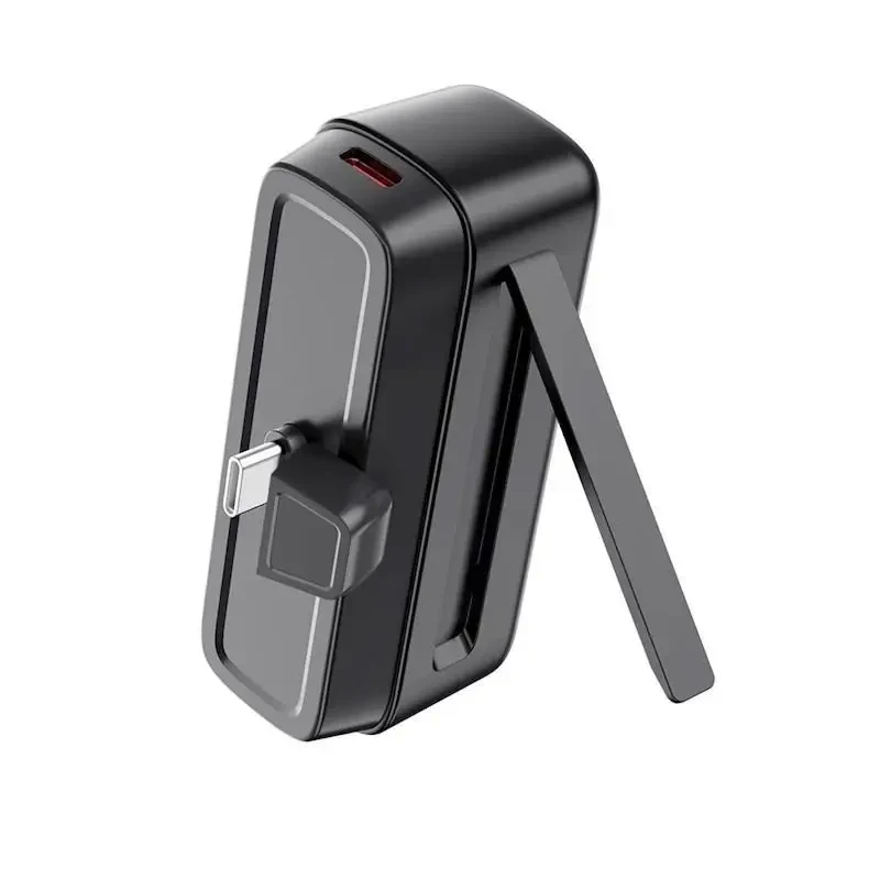 УМБ Power Bank XO PR244 5000mAh Type-C 20W (з підставкою) Чорний