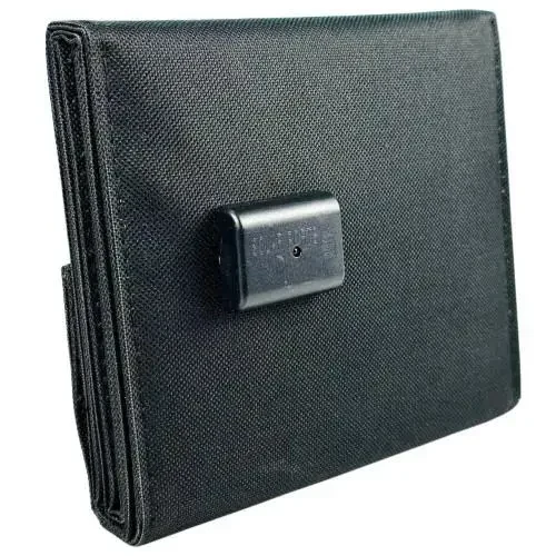 Портативна сонячна панель BSY-10W Mini 4 секції 1USB (66*15,5 см) Чорна