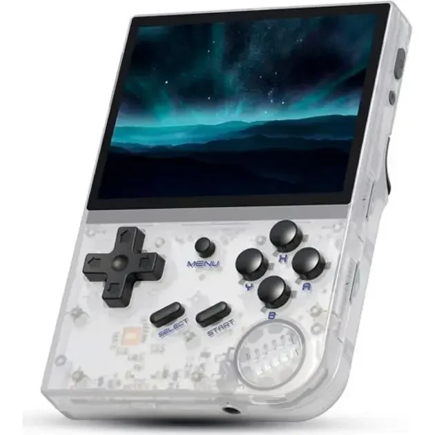 Консоль ігрова ANBERNIC RG35XX 64Gb 5000 ігор Прозора