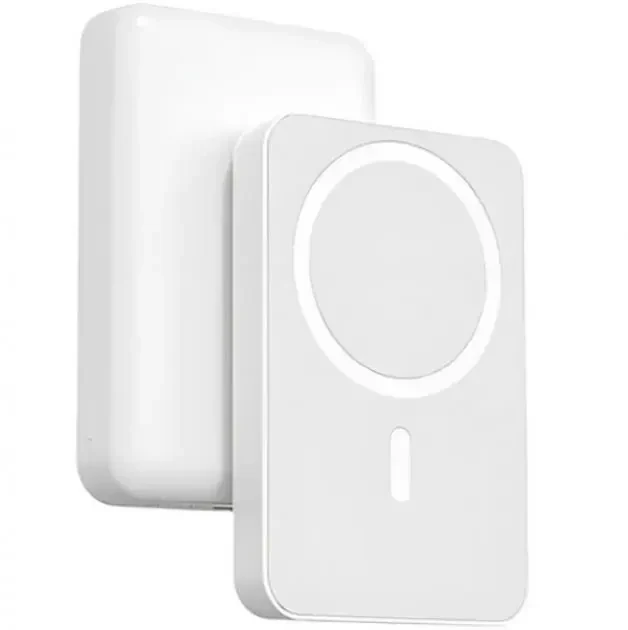 УМБ Power Bank REMAX RPP-65 PD20W+Wireless(15W) 10000 mAh з магнітною зарядкою Білий