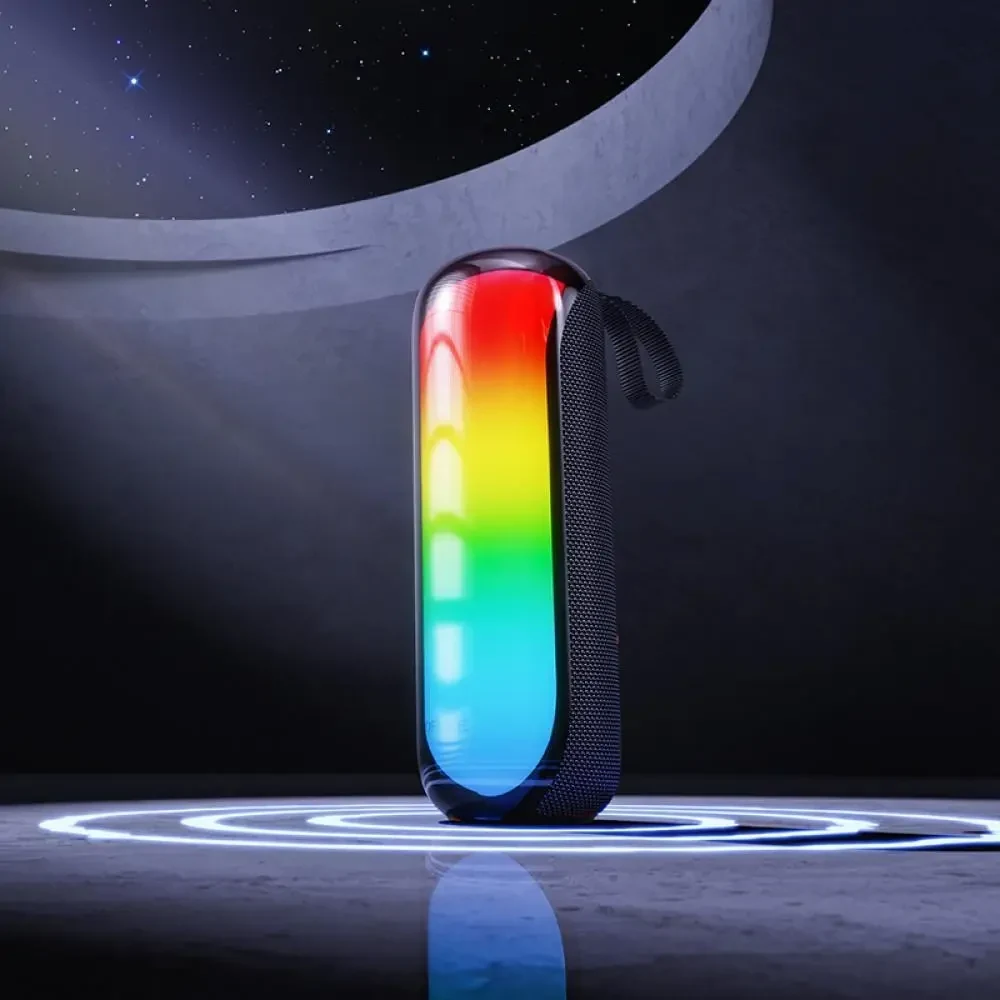 Акустична система BOROFONE BR44 10W Sound dance Bluetooth LED світломузика Чорний