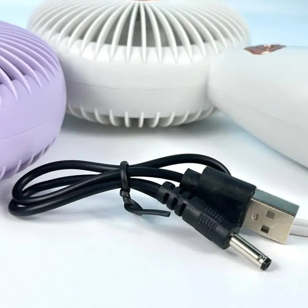 Портативний вентилятор ZB103 Mini з вбудованим акумулятором Білий