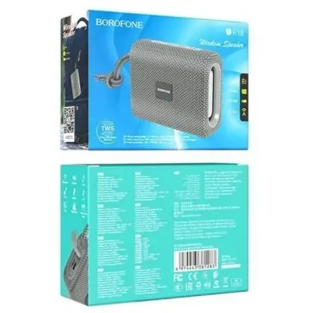 Акустична система BOROFONE BR18 5W Bluetooth Сірий