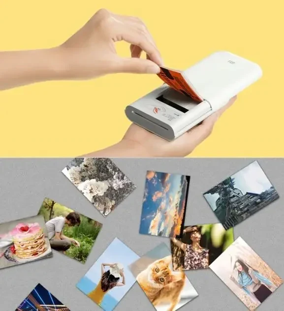 Фотопапір / Фотоплівка для принтера миттєвого друку Xiaomi ZINK Mi Pocket Photo Printer 2x3 дюйми 10 листів