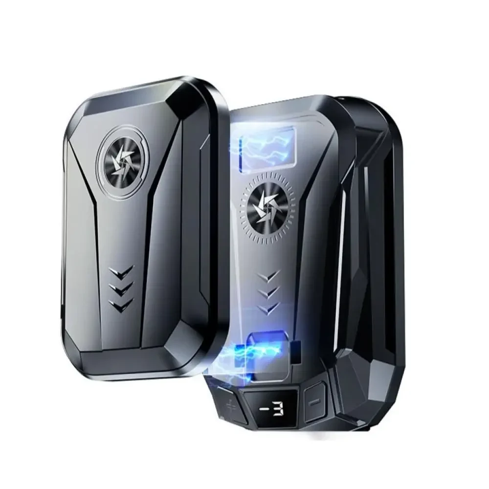 Охолоджувач для телефону XO SL06 1500mAh (дві швидкості з дисплеєм температури та акумулятором) Чорний