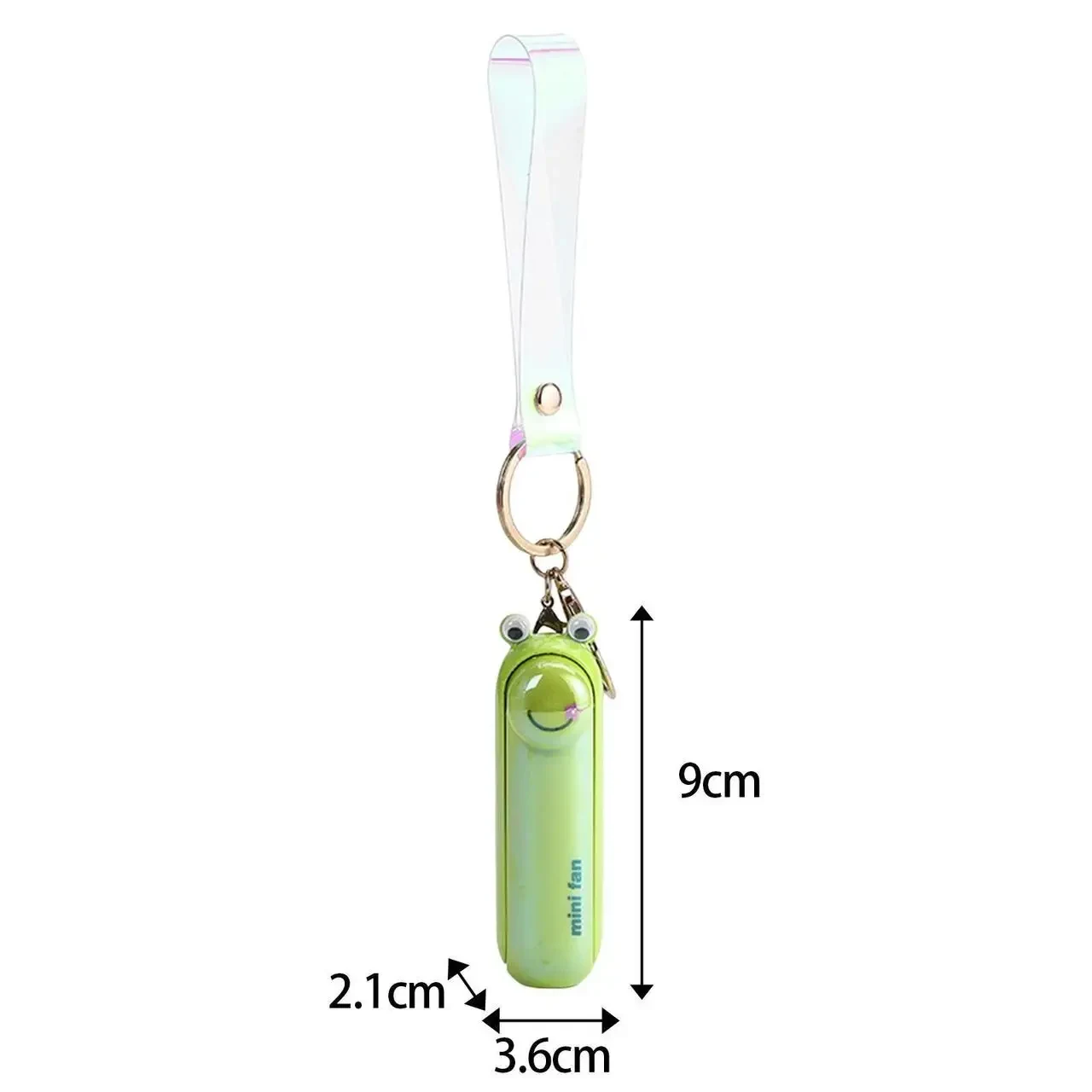 Портативний складний вентилятор Cute Mini Fan Зелений
