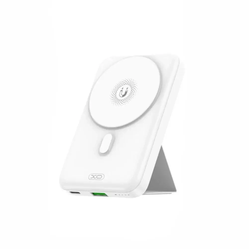 УМБ Power Bank XO PR211 10000mAh Magnetic MagSafe з бездротовою зарядкою 15W на підставці