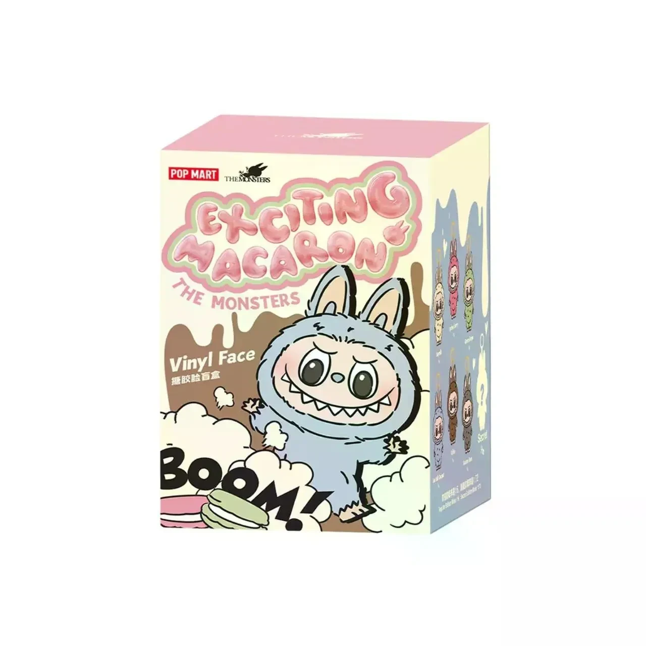 Брелок м'яка іграшка плюшева Лабубу Labubu The Monsters exciting macaron фігурка 17 см