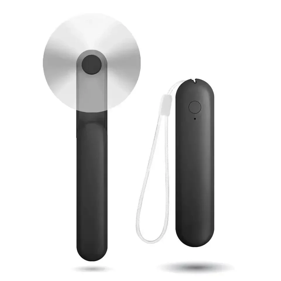 Портативний складний вентилятор Portable Small Pocket Fan Чорний