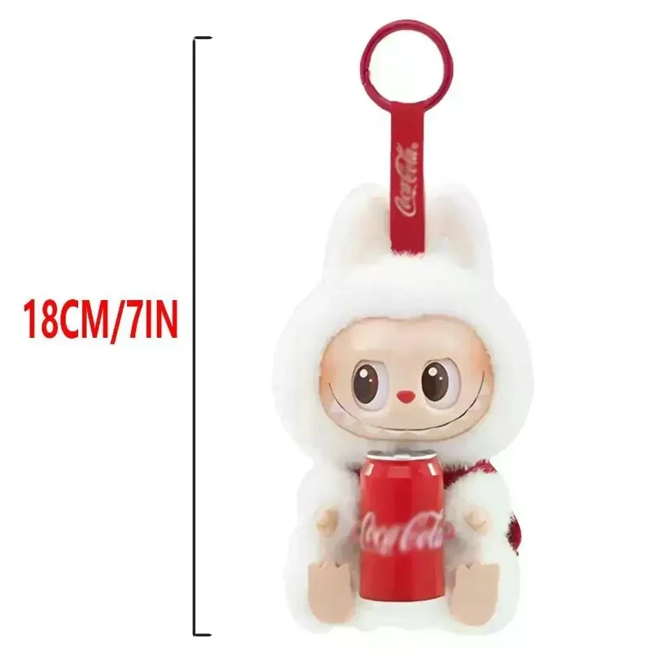 Брелок м'яка іграшка плюшева Лабубу Labubu Cola Series Vinyl Seat фігурка 18 см