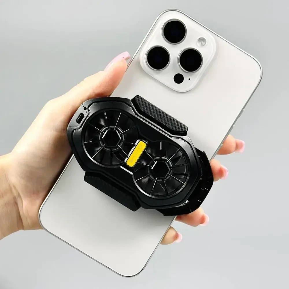 Охолоджувач для телефона FS01 з акумулятором 600mAh (затискач) Чорний
