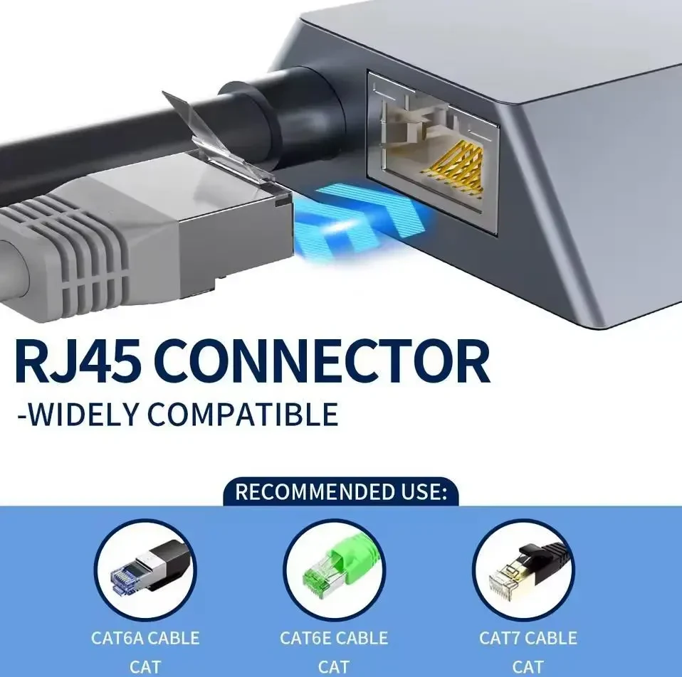 Starlink Ethernet Adapter V2 – зовнішній RJ45 інтернет адаптер для прямого дротового підключення до Starlink Gen2