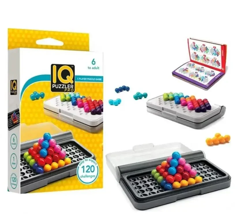 Настільна гра на логіку IQ Fit 120 Викликів! Монтессорі