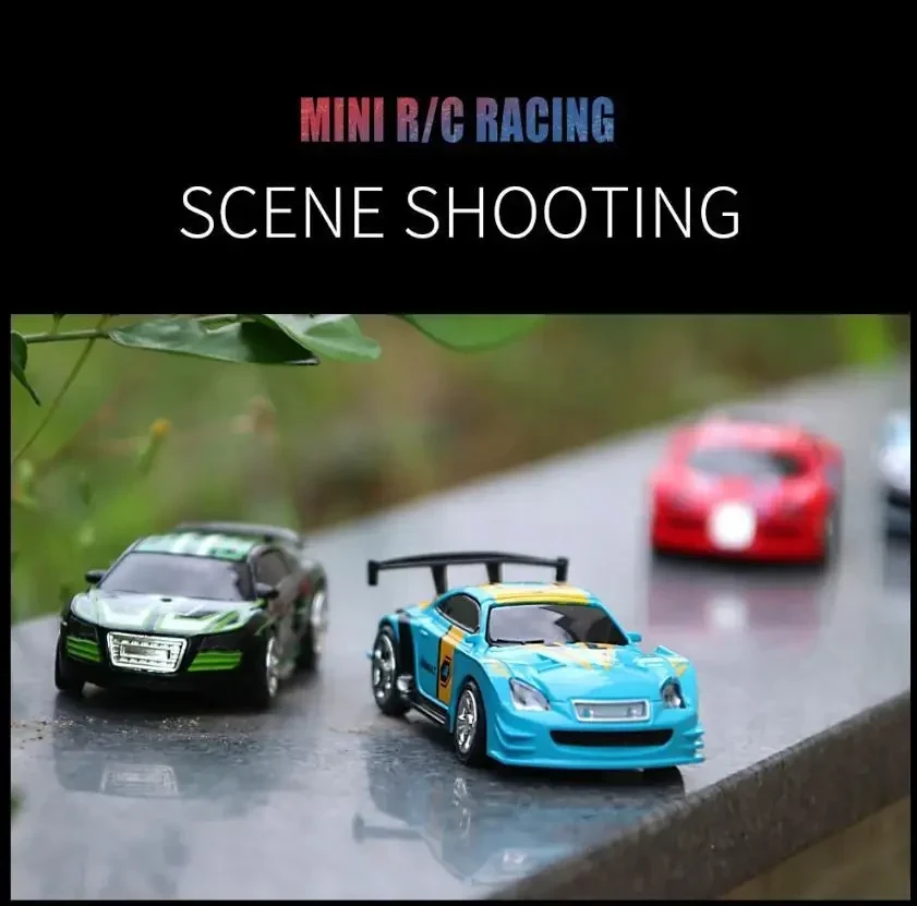 Міні радіокерована машинка 1:58 – RC авто з акумулятором, дрифт-багі в банці, іграшка для дітей