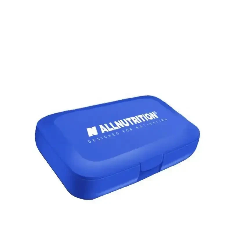 Контейнер для капсул, таблетниця AllNutrition 5 секцій, Синій