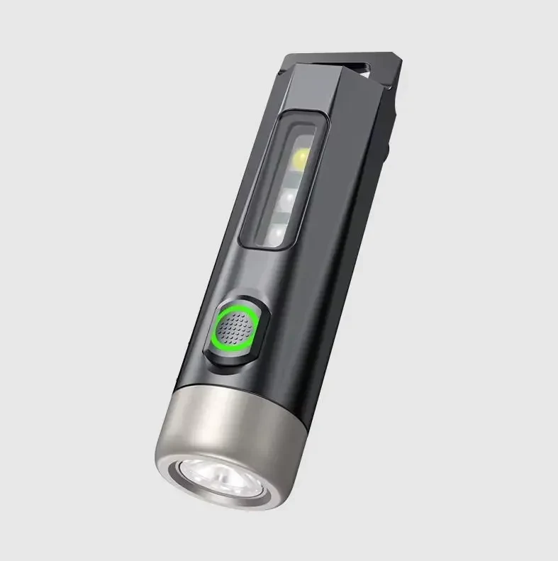 Міні Ліхтарик PHILIPS 2025 SFL1121 – EDC з Type-C швидкою зарядкою, 500лм, Чорний