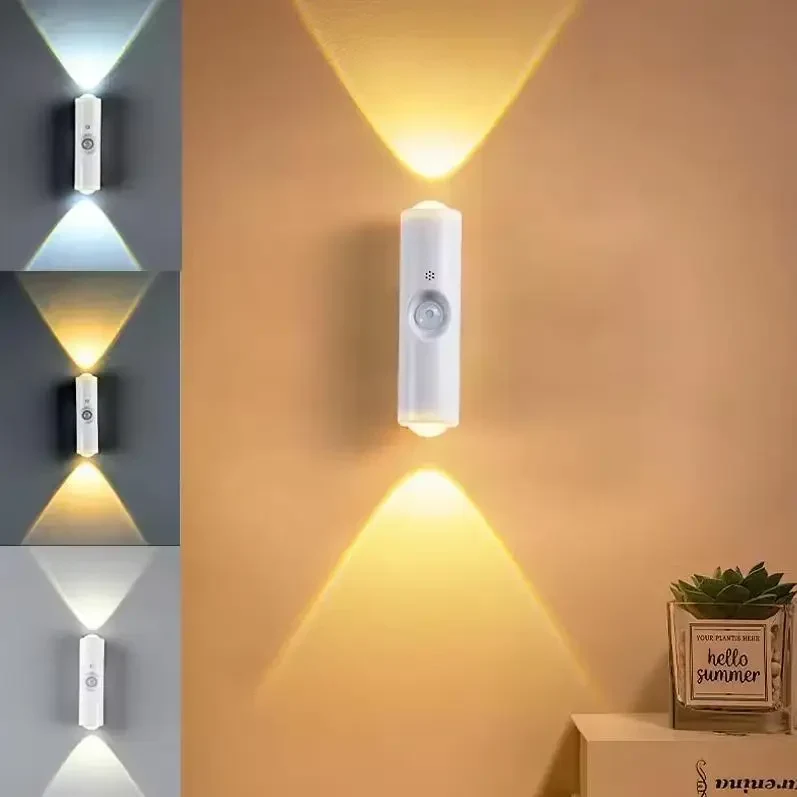 Автоматичний нічник з датчиком руху Cat Eye Sensor Light | Вбудований акумулятор, Type-C | 3 види світла