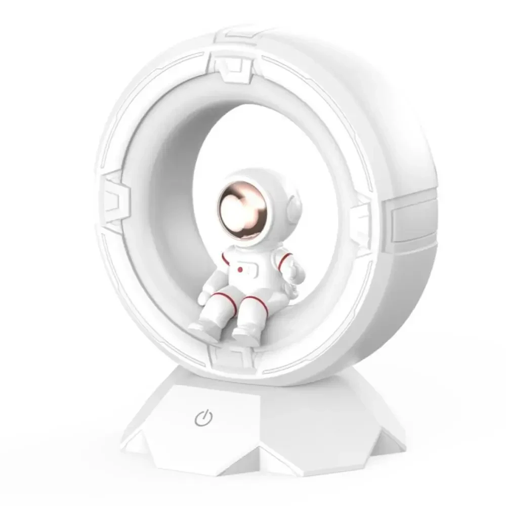 Нічник Космонавт XO OZ12 Spaceman, триколірне світло, сенсорний, 1200mAh, портативний USB-C