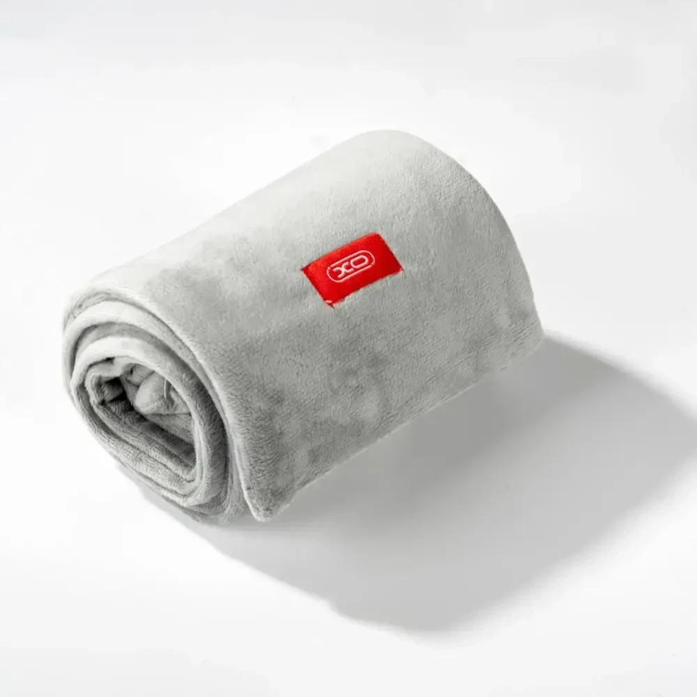 Шарф з підігрівом від USB XO ES01 із кишенею, 180×15 см, Сірий