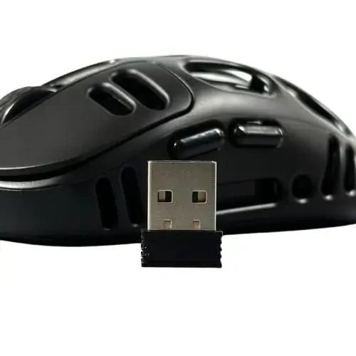 Бездротова ігрова мишка Jedel WD153 5D, дворежимна, RGB, DPI 800-1600, акумулятор 500 mAh, Чорна