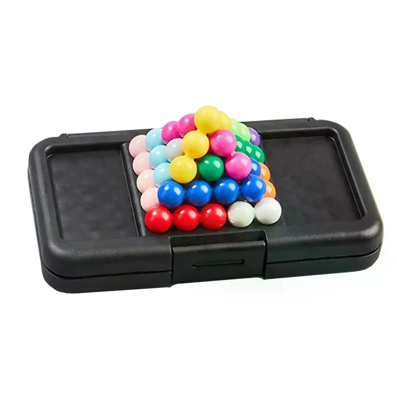 Логічна настільна гра-головоломка IQ 3D Puzzle з кульками, 200 завдань