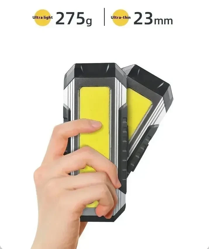 Акумуляторний LED ліхтар лампа K586 4000mAh COB 1000 лм з магнітом і гачком, IPX6, Power Bank, Type-C