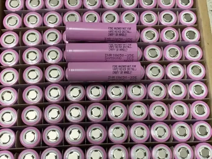 Акумулятор 18650 Samsung INR 18650 35E 3500 mAh Li-ion 3.7V 3 штуки в наборі, 8А (13А)