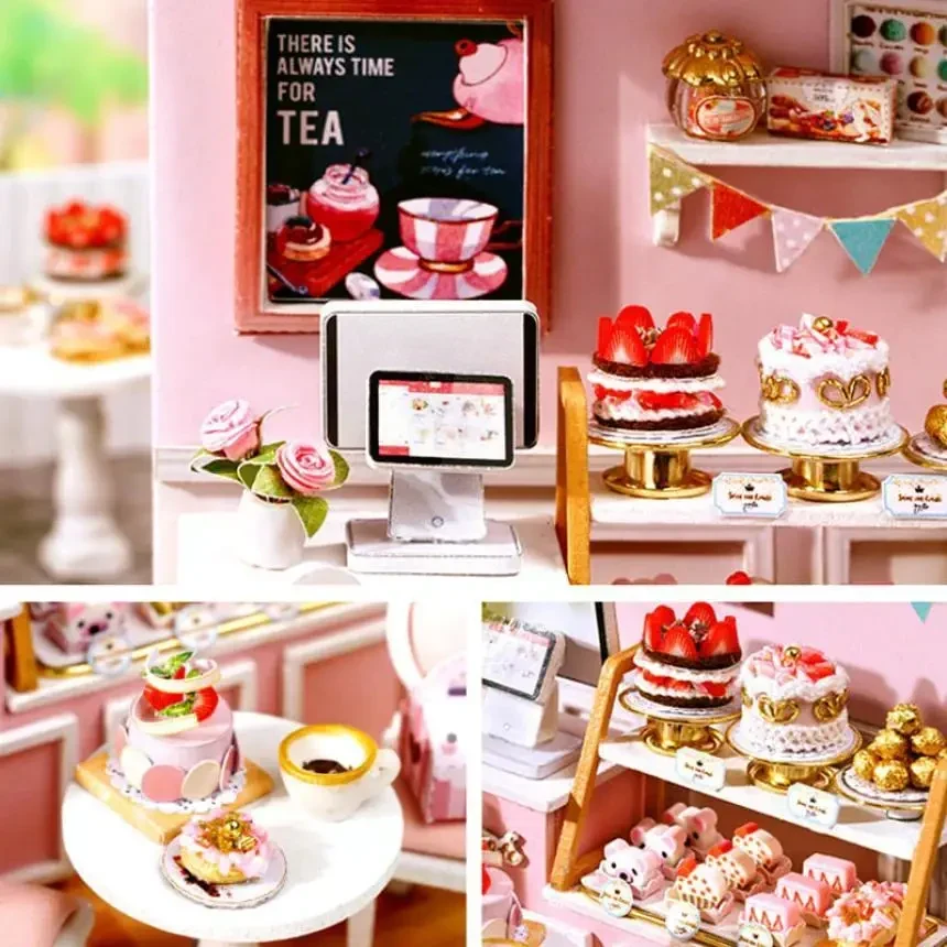 Конструктор 3D Румбокс Sweet Talk (Солодка розмова) з LED-підсвіткою та пилозахисним ковпаком