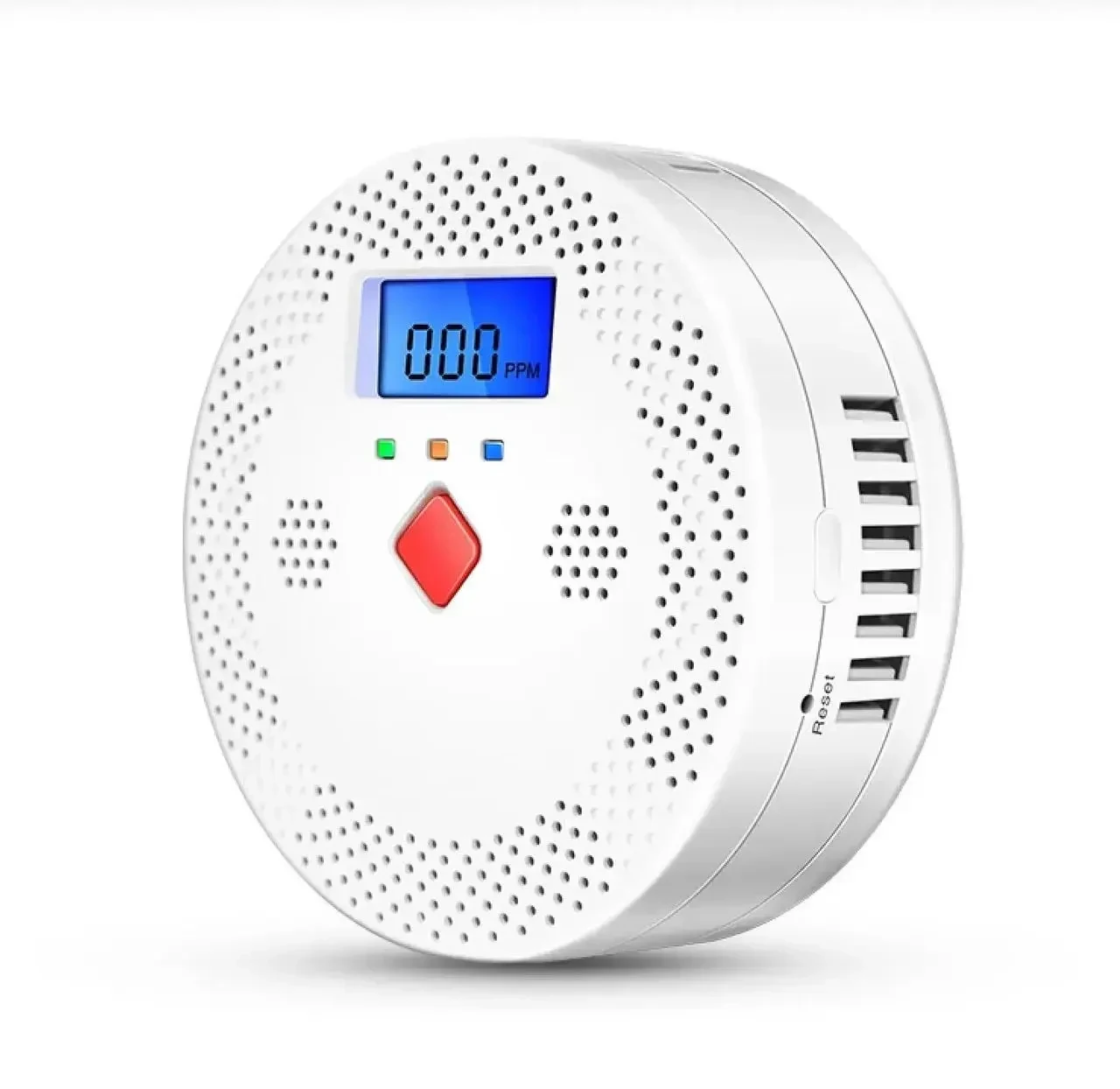 WiFi датчик чадного газу CO Tuya Smart Life з LCD дисплеєм, Bluetooth підключенням та звуковою сигналізацією 85 дБ