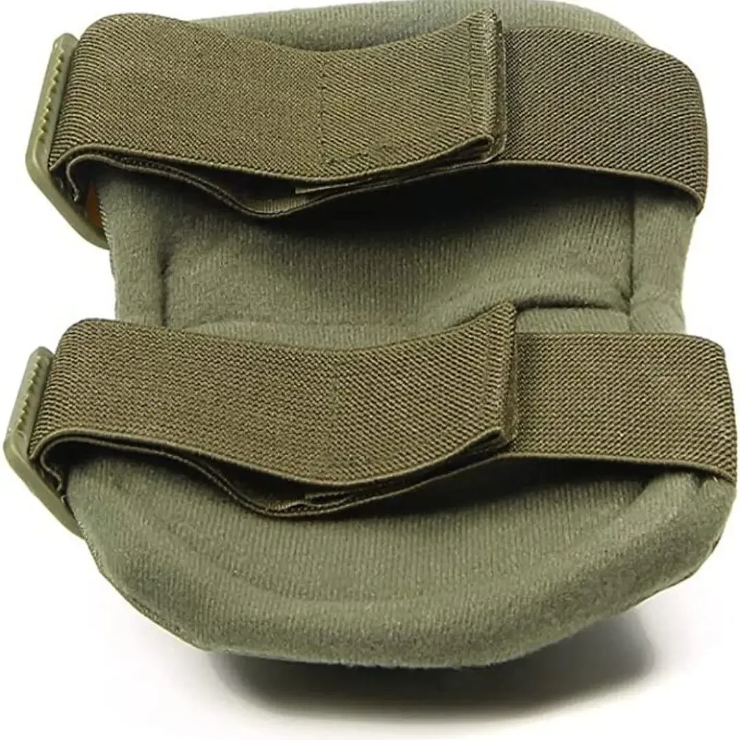 Комплект тактичного захисту налокітники та наколінники Tactical Protective Gear Set (2шт. + 2шт.), Олива