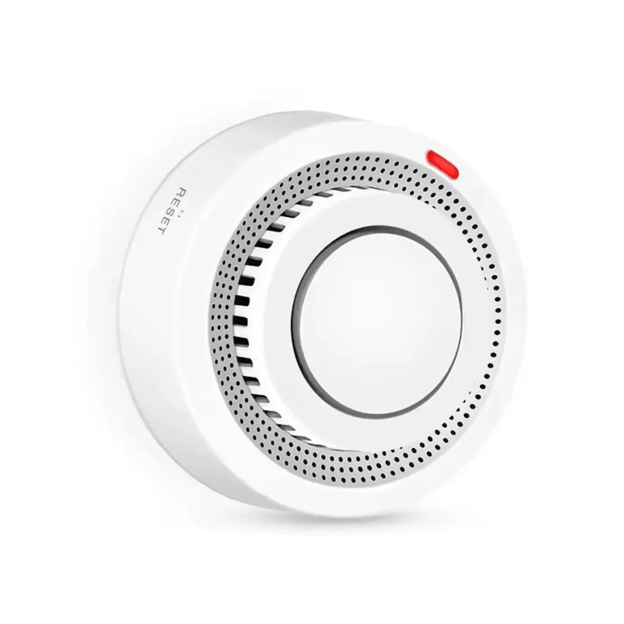 Розумний Wi-Fi датчик диму DYGSM Tuya Smart / Smart Life 85 дБ — сигналізація пожежі з повідомленням на смартфон, WiFi, Білий