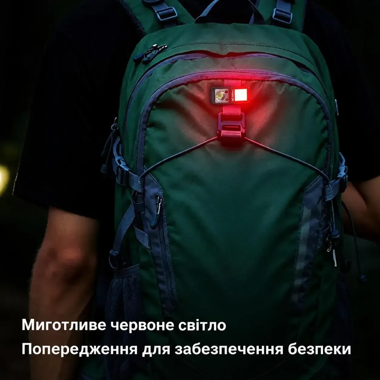 Ліхтарик EDC акумуляторний Smiling Shark TIP-7070, 6 режимів, COB, USB Type-C, магніт і кліпса, датчик руху, Чорний